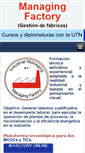Mobile Screenshot of managingfactory.com